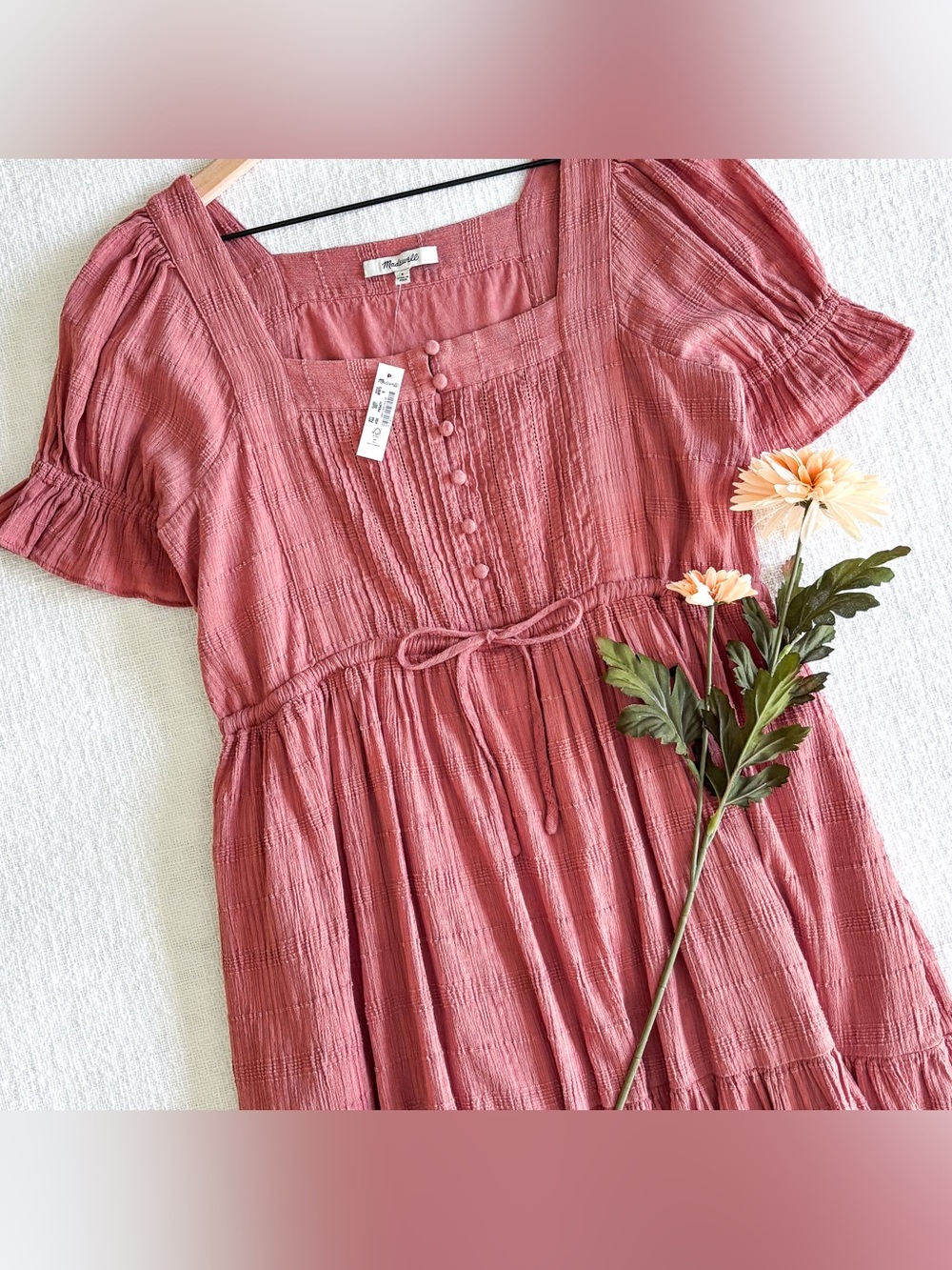 Madewell cotton dress.